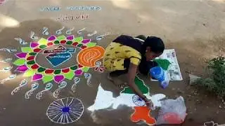 National voter day rangoli computation