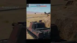 War Thunder Mobile  - Object 268 is INSANE 💀🐌 - Giant Gun in T6 🤣 - Blowing Up The Entire Team