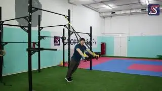 Как научиться отжиматься - отжимания на TRX петлях. Легкий, средний, сложный уровни.