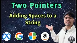 LeetCode 2109 | Adding Spaces to a String | Python Solution Explained | AlgoYogi