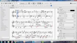 Learn music and melody for composers, key signature, MuseScore software complex melody dreams