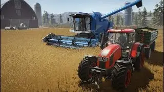 Pure farming 2018 / Сбор урожая / Продажа урожая / Покупка оборудования