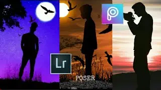 New Night Dark Shadows Photo Editing In Picsart~||New Viral Photo Editing Tutorial~|| New viral Pic~