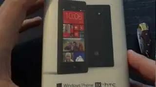 Deballage Windows Phone 8X  by HTC