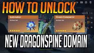 How to unlock New Dragonspine Domain !!!