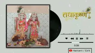 Lord Krishna Status Video / By Hemant Edit