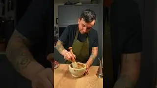 BUSIATE SERVED WITH TRAPANESE PESTO  