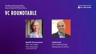 Vice Chancellor's Roundtable: Amit Sevak, Educational Testing Service (ETS)