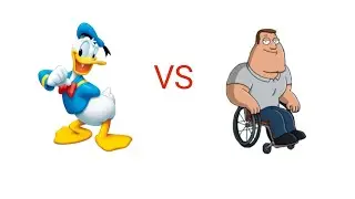 mugen donald duck vs joe swanson