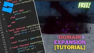 DOMAIN EXPANSION SKILL TUTORIAL (Jujutsu Kaisen) | Roblox Studio