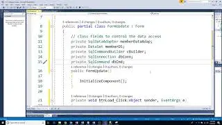 CIS151 Ch 21 11 DataSet DataAdapter and Command Builder