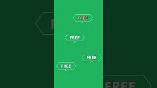 Free Free Free !  #animation #chromakey #greenscreen