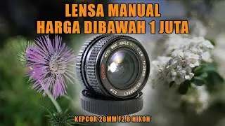 Lensa Manual Murah dan Bagus | Review Kepcor 28MM F2.8 Nikon
