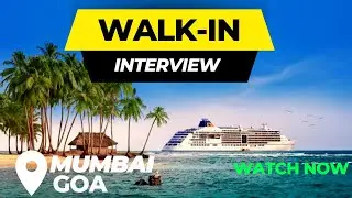 Cruise Job Final Round Walk In Interview