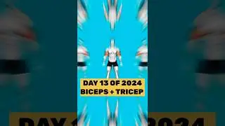 Day 13 Of 2024⚡Biceps + Triceps 💪🏻|| Diet Plan For Gain Muscle ✅🔥 