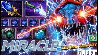 MIRACLE- Slark Mid Lane DOMINATION [Dota 2 7.39e]