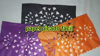 CÓMO HACER PAPEL PICADO FÁCIL Y RÁPIDO PARA EL ALTAR.