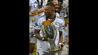 Kylian Mbappe First Goal   Real Madrid vs Atalanta 2 0   Highlights   UEFA Super Cup FINAL 2024
