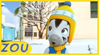 Zou In English ⛄ Zou and the Snowdrift ❄️  Cartoons for kids