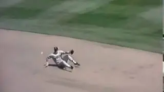 Kent Hrbek Kick Save & A Beauty On Mike Davis Minnesota Twins