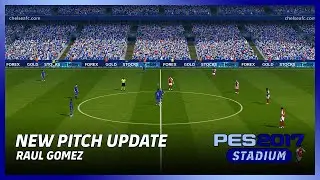 PES 2017 Pitch Mod 2025! Real Turf, Shadows & Lighting Updates - New Update