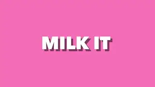 Rony Rex ft. Carla Monroe - Milk It (Lyric Video)