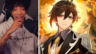 Zhongli Story Quest Reaction (Act 1) | Genshin Impact