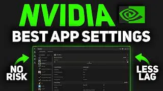 NEW Best NVIDIA App & Control Panel Settings for GAMING in 2026 (HUGE FPS BOOST)