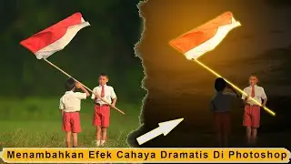 Membuat Bendera dengan Efek Cahaya Dramatis di Photoshop