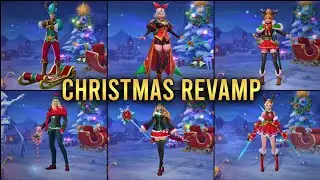 All Christmas Skin Revamped | Eudora & Gord Gameplay
