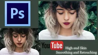 how to make skin smooth and clean in Adobe Photoshop | speed art | beginners tutorials