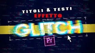 Come realizzare un effetto GLITCH nei tuoi video in meno di 5 minuti con Adobe Premiere Pro 🤯