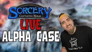 Alpha Foil Philosopher Stone Pulled! - Live Alpha Sorcery Case Opening!
