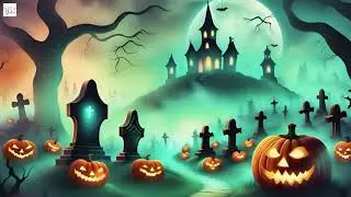 2 Hours Spooky Halloween Graveyard Music - Creepy Halloween Sounds