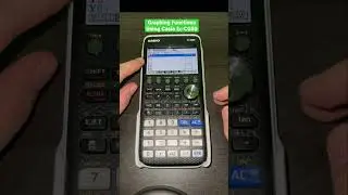 Graphing Functions Using Casio fx-CG50 #enginerdmath #math #maths #casio #fxcg50