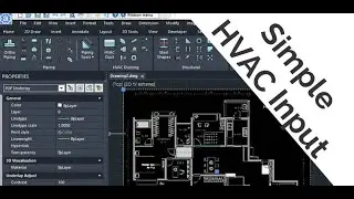 2D Ducting Input using PDF underlay