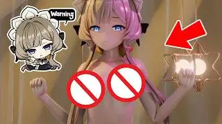 【MMD R18】サンドローネ Sandrone  ❤ White Horse【Genshin Impact  原神 】