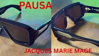 JACQUES MARIE MAGE SUNGLASSES | PAUSA in Amarena | JMM Sunglasses By SIMONE BARBOTTA Made in Italy