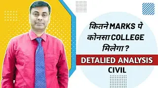 MHT-CET 2020 Percentile VS Civil Branch