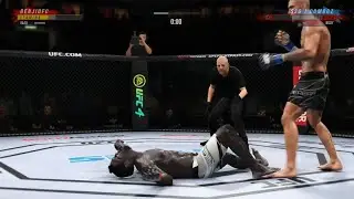 RAREST MOMENT IN UFC 4 HISTORY ! I SURVIVED A KO