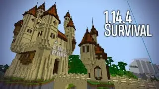 EDELPARK KASTEEL IS AF!? - Settlercraft (Minecraft 1.14.4)
