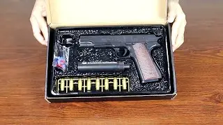 Glock M1911 Toy Gun Review 2021 - Realistic Shell Ejection Soft Bullet Toy Gun