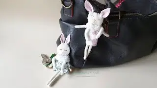 Como hacer conejos en tela
