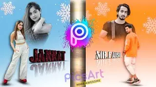 Picsart Double Photo Editing 2021 || picsart double exposure effect photo editing 2021