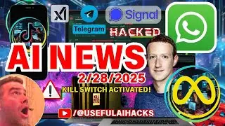 🚨 AI KILL SWITCH Activated! OpenAI Panic, Meta’s SPY AI, and Elon’s X AI | AI News (Feb 28, 2025)