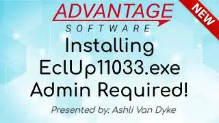 Installing EclUp11033.exe - Admin Required!