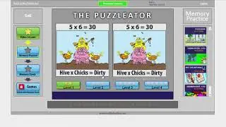 Fact Memory Practice - Multiplication.com
