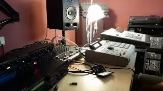 Akai MPC2000XL + Roland JV1080 + Alesis 3630 Old School House