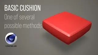 Cinema 4D tutorial: Basic Cushion