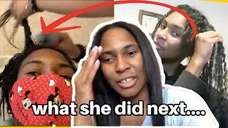 Hairdresser Found Fairy Knots in My NEW GROWTH!| What I Wish I Knew About Knotless Braids Takedown